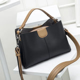 Autumn Contrast Handbag Female All-match One-shoulder Messenger Bag