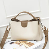 Autumn Contrast Handbag Female All-match One-shoulder Messenger Bag