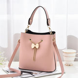 Autumn Women's Shoulder Bag Cross-body Style Bucket Bag