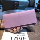 Leather Long Wallets For Women Purse Business Wallet Billfold