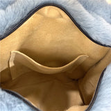 Plush Tote Bag Large Capacity Shopping Handbag