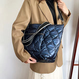 Cotton Pattern Shoulder Crossbody Bags Women Tote Bag Large Capacity