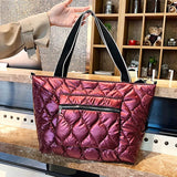 Cotton Pattern Shoulder Crossbody Bags Women Tote Bag Large Capacity