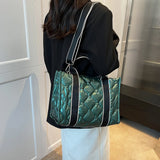 Quilted Women Crossbody Bag Large Capacity for Shopper