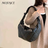 Autumn Winter Crossbody Bags Dumplings Cotton Padded Purses Handbag