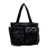 Large Capacity Quilted Shoulder Bag Waterproof for Travel