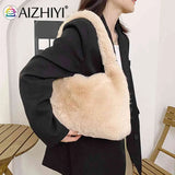 Soft Plush Tote Bag for Women Casual Travel