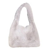 Soft Plush Tote Bag for Women Casual Travel