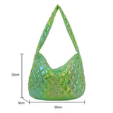 Tote Handbags Large-capacity Cotton Padded Top-handle Bags for Travel Work