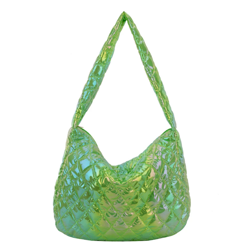 Tote Handbags Large-capacity Cotton Padded Top-handle Bags for Travel Work