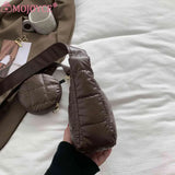 Quilted Messenger Bag Ladies Handbags Casual Soft Diamonds Small Purse