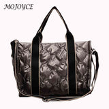 Quilted Cotton Shoulder Handbag for Travel