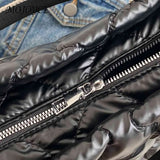 Quilted Cotton Shoulder Handbag for Travel