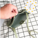 Autumn Winter Wild Women Bag Crossbody Casual Small Square Bag Bucket Bag