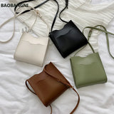 Autumn Winter Wild Women Bag Crossbody Casual Small Square Bag Bucket Bag
