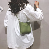 Autumn Winter Wild Women Bag Crossbody Bags Casual Small Square Bag Bucket Bag