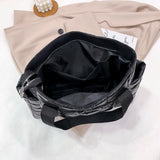 Nylon Women Handbags Casual Quilted Lattice Shoulder Bags