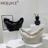 Cotton Padded Tote Crossbody Bags for Women