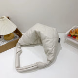 Autumn Winter Shoulder Bag Dumplings Cotton Padded Crossbody Bags Large Travel