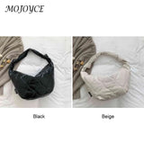 Autumn Winter Dumplings Shoulder Bag for Women Girl