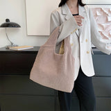 Soft Plush Top-handle Bag for Women, Large-capacity Handbag