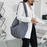 Autumn Winter Shoulder Crossbody Bag Large Capacity Zipper Wild Female Bag