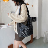 Autumn Winter Shoulder Crossbody Bag Large Capacity Zipper Wild Female Bag