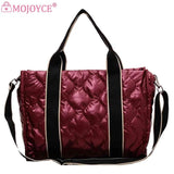 Quilted Cotton Crossbody Satchel Large Capacity Handbag