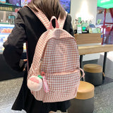 Thousand Pattern Female Backpack School Bag For Teenage Girls Boys Student Women