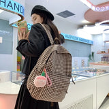 Thousand Pattern Female Backpack School Bag For Teenage Girls Boys Student Women