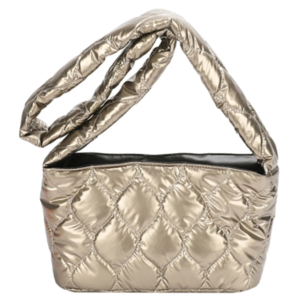 Quilted Rhombic Crossbody Bag for Women, Casual Handbag for Girls