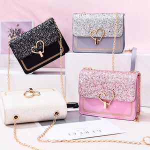 Autumn Women's Chain Lock Shoulder Bag