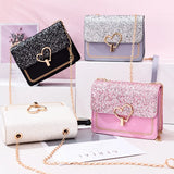 Autumn Women's Chain Lock Shoulder Bag