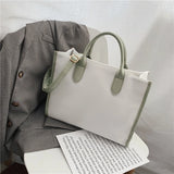 Autumn Women's Large Capacity Canvas Tote Bag