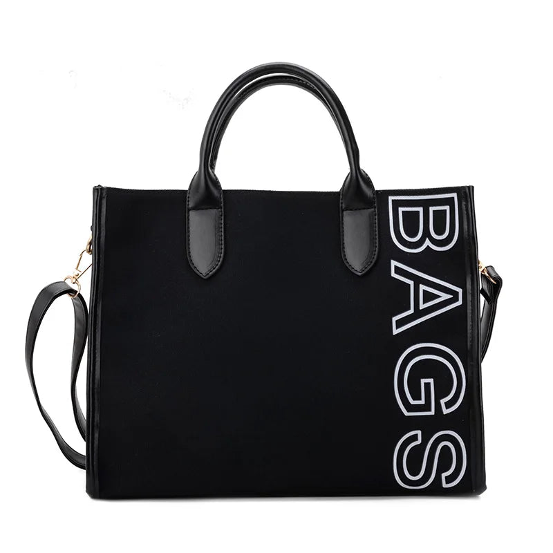 Autumn Women's Large Capacity Canvas Tote Bag