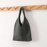 Soft Knitted Shoulder Bag Vintage Handbag