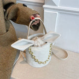 Advanced Niche Furry Bag Women's Crossbody Bucket Bag