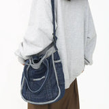 Autumn/Winter Retro Denim Shoulder Bag Tote Women Handbag