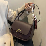 Autumn Winter Women's Shoulder Bag Niche Messenger Square Bag