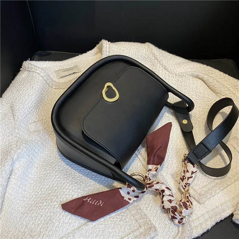 Autumn Winter Women's Shoulder Bag Niche Messenger Square Bag