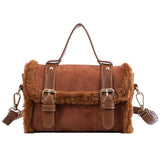 Plush Women's Small Bag Handbag Shoulder Messenger Bag