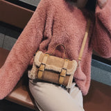 Plush Women's Small Bag Handbag Shoulder Messenger Bag