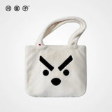 Plush Angry Rabbit Large Capacity Tote Bag Women Handbags