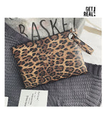 Leopard Retro Hand Bag Women's Autumn-Winter Ins Hot Hong Kong Style