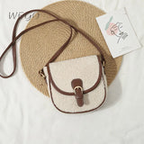 Women's Lamb Wool Shoulder Bag Messenger Saddle Bag