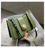 Autumn Chain Shoulder Bag Messenger Bag with Chain Strap