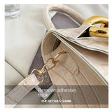 Autumn retro European stone pattern messenger shoulder bag