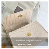 Autumn retro European stone pattern messenger shoulder bag