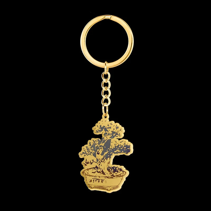 Personalized Engraved Logo Picture Keychain - Stainless Steel Custom Drawing