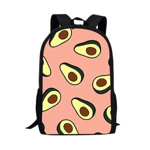 Avocado Children Schoolbag Student Casual Prima